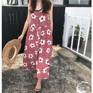 Flower Print Midi Sundress