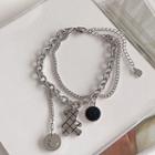 Bear Stainless Steel Bracelet Bracelet - Silver - One Size