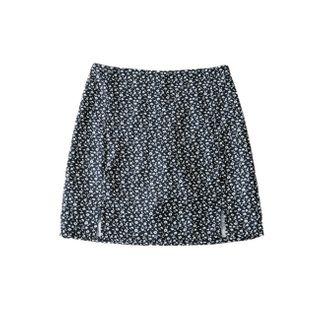 Floral Print Mini Fitted Skorts