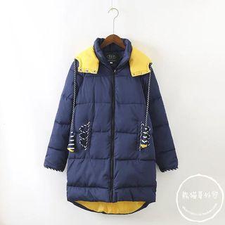 Pointed Hood Padded Jacket