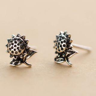 Sun Flower Stud Earring