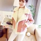 Faux Shearling Jacket Coat
