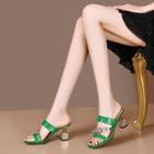 High Heel Embellished Sandals