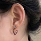 3 Pair Set: Geometric Alloy Earring (various Designs)