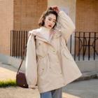 Drswstring Hooded Parka