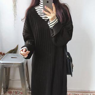 Loose-fit Knit Dress