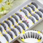 Set Of 10: False Eyelashes As Shown In Figure - One Size