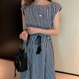 Tassel Maxi A-line Skirt