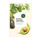 The Saem - Natural Avocado Mask Sheet 1pc