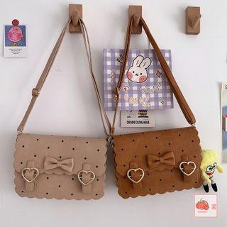 Bow Dotted Crossbody Bag