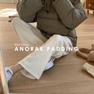 Padded Anorak Hoodie