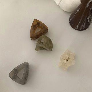 Triangle Plastic Hair Clamp