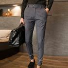 Striped Slim Fit Dress Pants