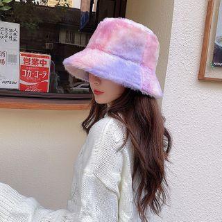 Tie Dye Chenille Bucket Hat