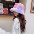 Tie Dye Chenille Bucket Hat
