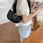 Zip Hobo Bag Black - One Size