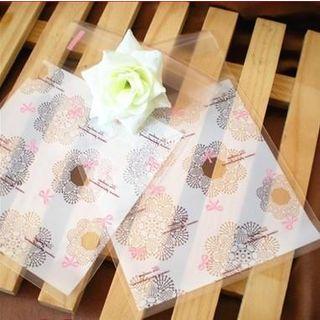 Lace Print Bakery Packing Bag Set (100pcs)