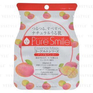 Sun Smile - Pure Smile Essence Mask Yogurt Series (apple Mango) 1 Pc
