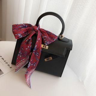 Cartoon Print Satin Hair Tie