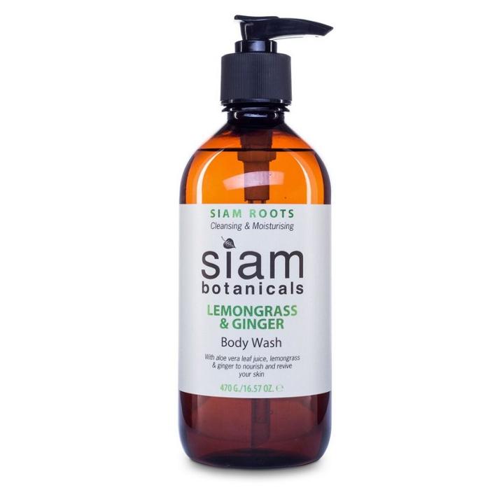 Siam Botanicals - Lemongrass And Ginger Body Wash 470g
