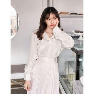 Dali Hotel Glossy Satin Shirt