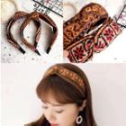 Patterned Knotted Fabric Headband