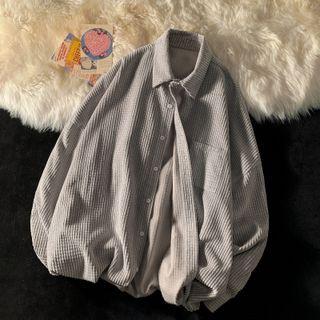 Pocket Front Waffle Shirt
