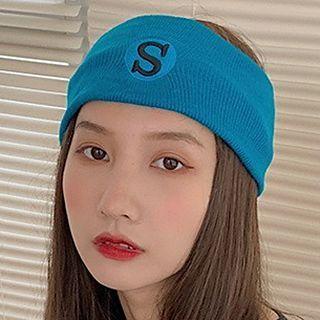 Embroidered Lettering Sport Headband