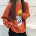 Bear Patterned Sweater