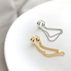 Alloy Chained Cuff Earring