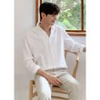 Loose-fir Linen Shirt