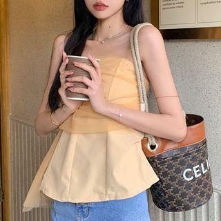 Strapless Flowy Camisole Top