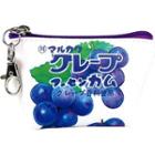 Snacks Pattern Series Coin Pouch (grape Gum Pattern) One Size