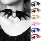 Bat Wings Faux Leather Choker