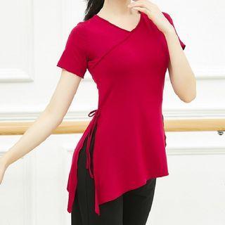 Side-slit Dance Top (various Designs)