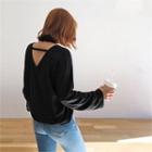 Strap-trim Back T-shirt
