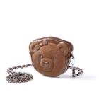 Bow Bear 3d Handbag Brown - One Size