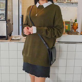 Round-neck Sweater In 13 Colors