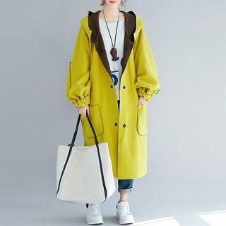 Buttoned Two-way Coat