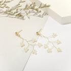 Faux Pearl Branches Dangle Earring 1 Pair - C12206 - One Size
