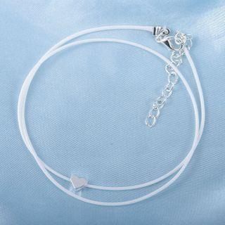 Alloy Heart Layered Anklet As Shown In Figure - One Size