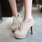 High Heel Lace Ups