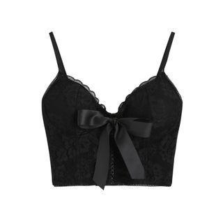 Lace Bow-front Camisole Top