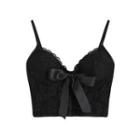Lace Bow-front Camisole Top
