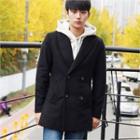 Double-breasted Slit-back Jacket