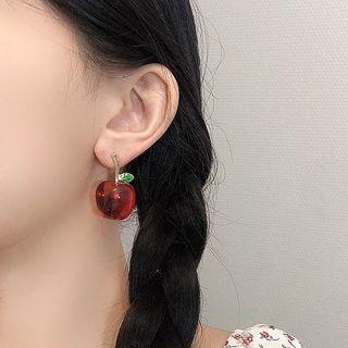 Apple Resin Earring