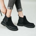 Elastic Panel Short Boots