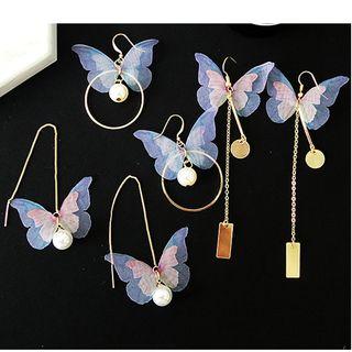 Butterfly Drop Earring / Threader Earring