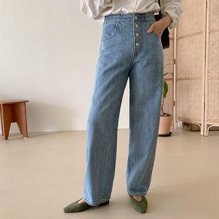 Square-toe Corduroy Flats