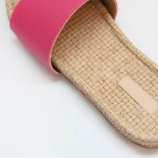 Colored Flat Mules